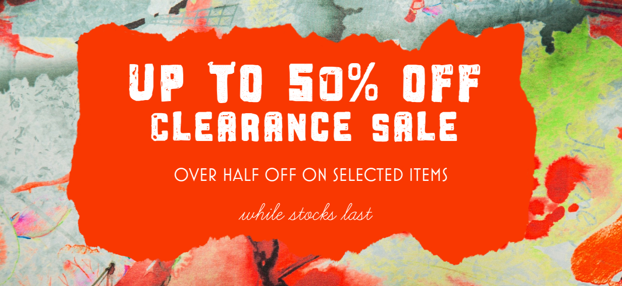 Clearance sale