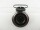 Rohling Hosenträgerclip 25 mm platinium