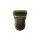 Plug lock/folder lock - 34 mm old brass