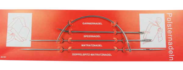 Upholstery needles