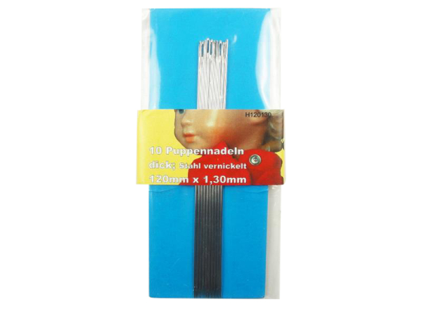 Doll needles 120mm x 1.30mm (thick)