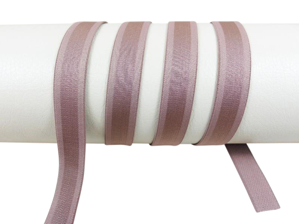 Bra strap elastic band - approx. 18 mm] caramel-natural