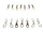 Zipper handle / replacement push handle / repair zipper / slide handle