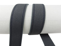 Webbing straps elastic model 70s, 30 mm gray 45% elastane