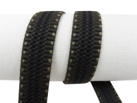 Webbing straps elastic model 70s, 30 mm brown-beige 45%...