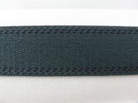 Webbing straps elastic model 70s, 30 mm grey-green 25% elastane