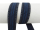 Webbing straps elastic model 70s, 30 mm graphite blue 25%...