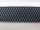Gurtbänder elastisch Modell 70er, 30 mm schwarz-grau 25 %-elasthan