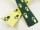 Paw webbing double-sided 30 mm green-yellow