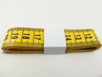 Schneidermaßband 150 cm - gelb