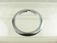 Keyring-Edel model "Edel-Round" approx. 35 mm - silver