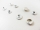 Snap fasteners "Point" - ring spring "Sport + Camping" large pack of 100, 15 mm / without tools, silver