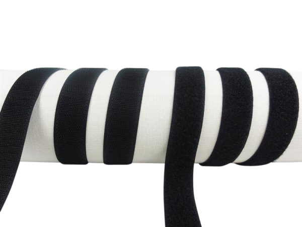 Velcro FIX for sewing on 20 mm black