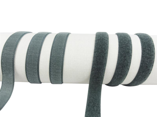 Velcro FIX for sewing on 20 mm dark gray
