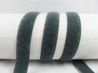 Velcro FIX for sewing on 20 mm dark gray
