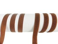 Velcro FIX for sewing on 20 mm havana brown