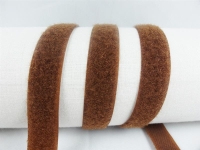 Velcro FIX for sewing on 20 mm havana brown