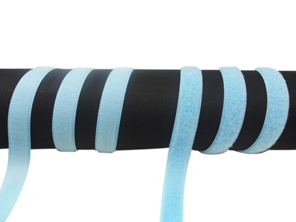 Klettband-FIX zum Aufnähen 20 mm hellblau