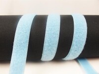 Klettband-FIX zum Aufnähen 20 mm hellblau