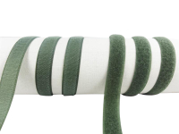 Velcro FIX for sewing on 20 mm otan green