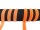 Velcro FIX for sewing on 20 mm orange