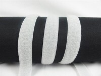 Velcro fleece side for sewing on 20 mm light gray