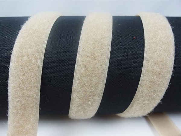 Velcro fleece side for sewing on 20 mm skin color