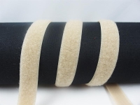 Velcro fleece side for sewing on 20 mm skin color
