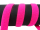 Klettband-Flauschseite zum Aufnähen 20 mm neonpink
