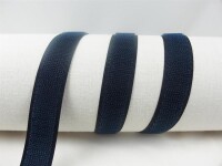 Klettband-Klettseite zum Aufnähen 20 mm marineblau
