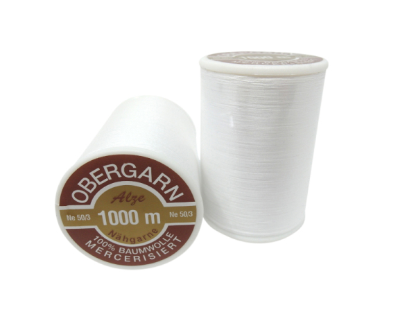 Top yarn cotton - 1000m white