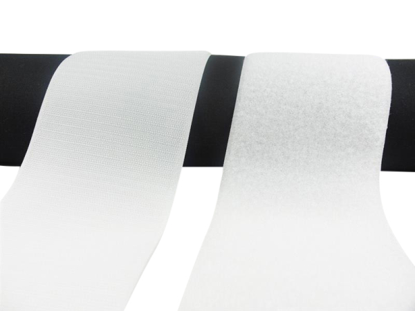 Velcro FIX for sewing on 100 mm white