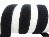 Velcro fleece side for sewing on 25 mm black
