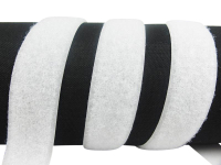 Klettband-Flauschseite zum Aufnähen 50 mm weiß