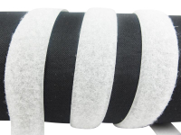Velcro fleece side for sewing on 50 mm light gray