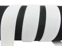 Velcro side for sewing on 25 mm white
