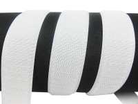 Klettband-Klettseite zum Aufnähen 16 mm weiß