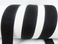 Klettband-Klettseite zum Aufnähen 50 mm schwarz