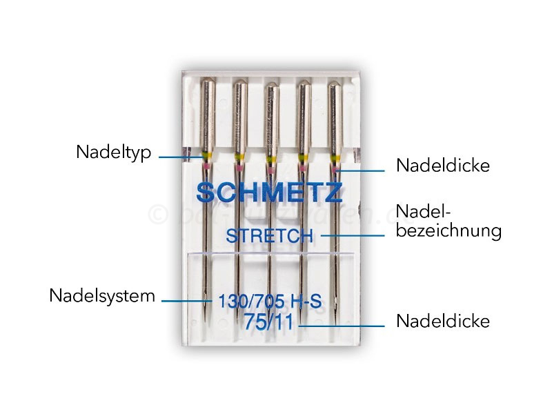 5 SCHMETZ Ledernadeln 130/705 H-LL Stärke 100 