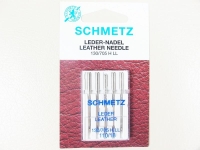 SCHMETZ - 5 leather needles size 110/18 flat piston