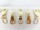 Zippergriff / Ersatzschiebegriff /  Reperaturzipper/ Schiebergriff gold