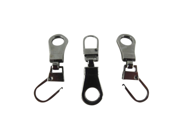 Zippergriff / Ersatzschiebegriff /  Reperaturzipper/ Schiebergriff platinium
