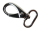 Taschen Karabinerhaken Tigerauge 20 mm platin
