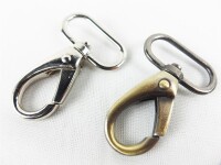 Carabiner hook for bag model Tiger Eye 25 mm