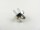 Magnetic closure magnetic button 15 mm silver