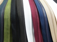 Delrin VISLON zippers sold by the meter plastic teeth 6...