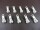 Delrin VISLON Zipper for 6 mm zippers cream