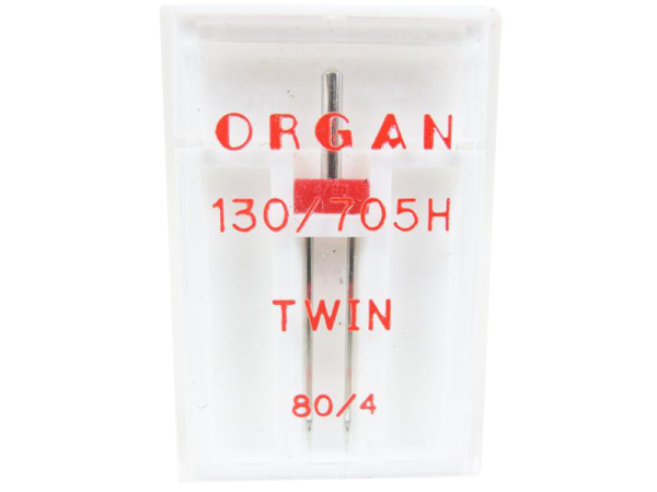 ORGAN - twin needles flat piston 80 / 4.0