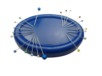Magnetic pincushion oval - blue