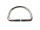 D-ring / half ring model “Italy” silver 40 mm